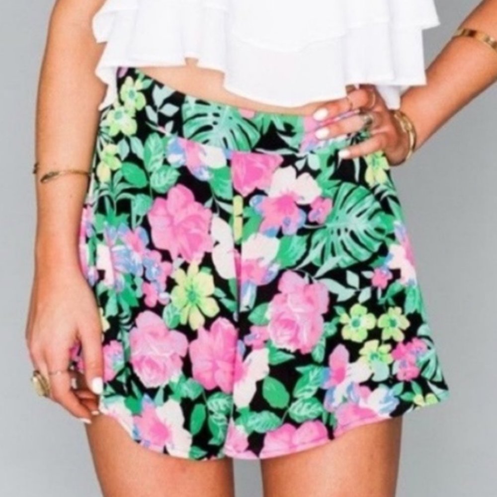 Show Me Your Mumu Tropical Carlos Swing Shorts 3234